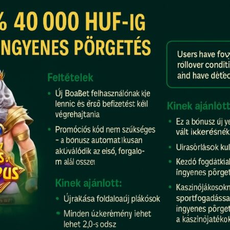 BoaBet bónuszok Magyarországon