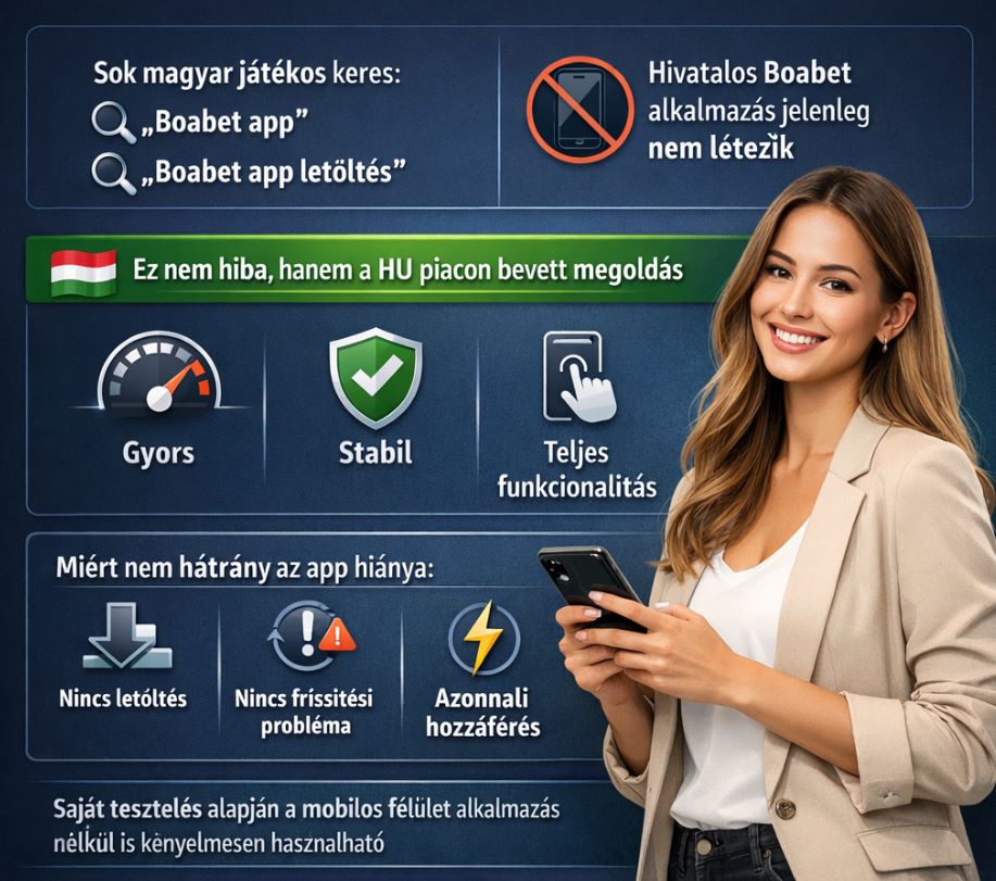 Boabet mobil megoldás – alkalmazás nélküli használat